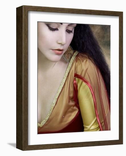 Medieval Beauty-Lynne Davies-Framed Photographic Print