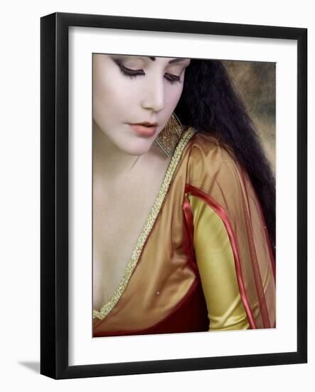 Medieval Beauty-Lynne Davies-Framed Photographic Print