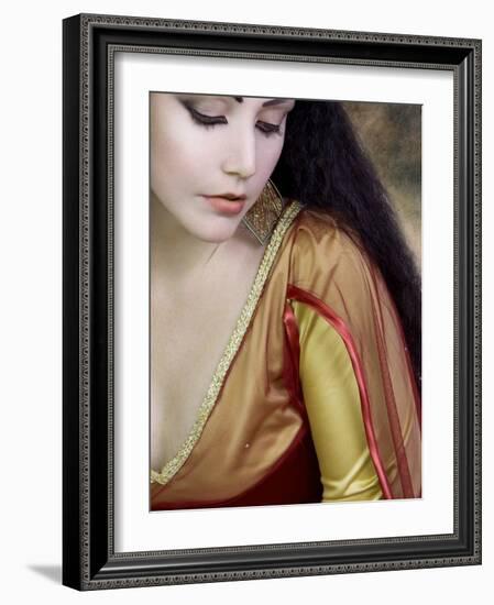 Medieval Beauty-Lynne Davies-Framed Photographic Print