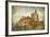 Medieval Castle Alcazar, Segovia,Spain- Picture In Paintig Style-Maugli-l-Framed Premium Giclee Print