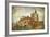Medieval Castle Alcazar, Segovia,Spain- Picture In Paintig Style-Maugli-l-Framed Art Print