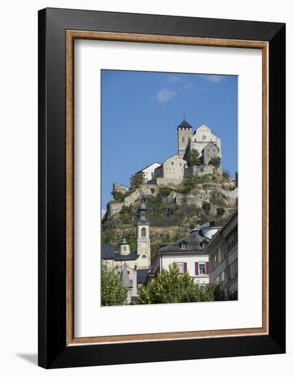 Medieval Castle at Sion, Switzerland, Europe-James Emmerson-Framed Photographic Print