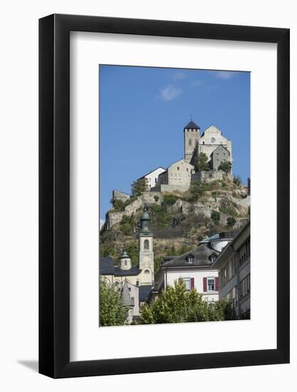 Medieval Castle at Sion, Switzerland, Europe-James Emmerson-Framed Photographic Print