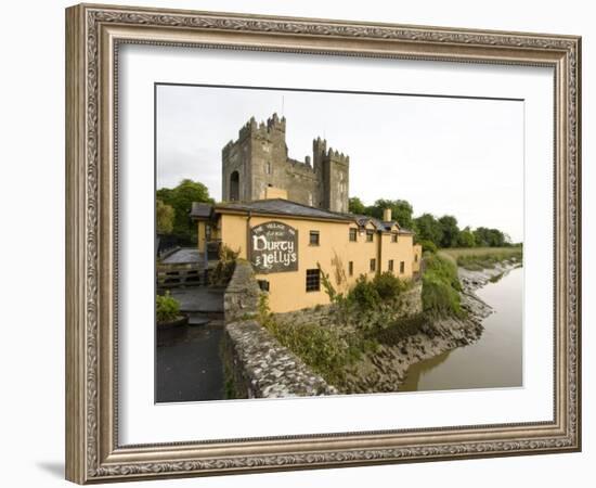 Medieval Castle, County Clare, Ireland-William Sutton-Framed Photographic Print