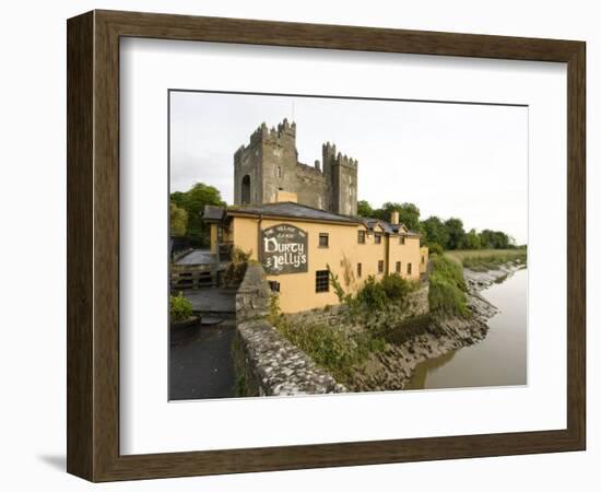 Medieval Castle, County Clare, Ireland-William Sutton-Framed Photographic Print