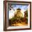 Medieval Castle In Germany - Artwork In Painting Style-Maugli-l-Framed Art Print