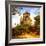 Medieval Castle In Germany - Artwork In Painting Style-Maugli-l-Framed Art Print