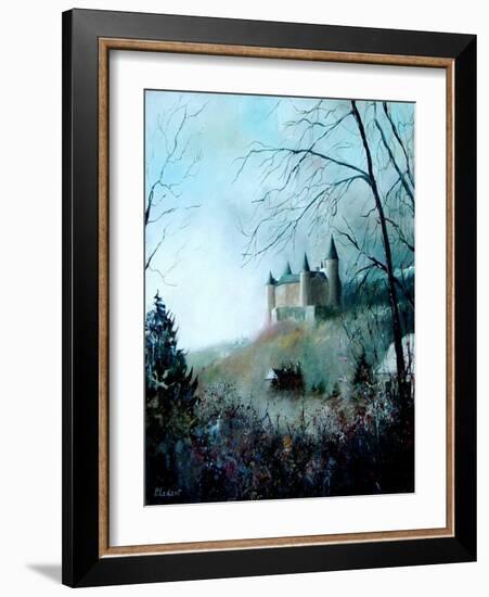 Medieval Castle of Vêves Belgium-Pol Ledent-Framed Art Print