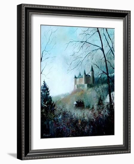 Medieval Castle of Vêves Belgium-Pol Ledent-Framed Art Print