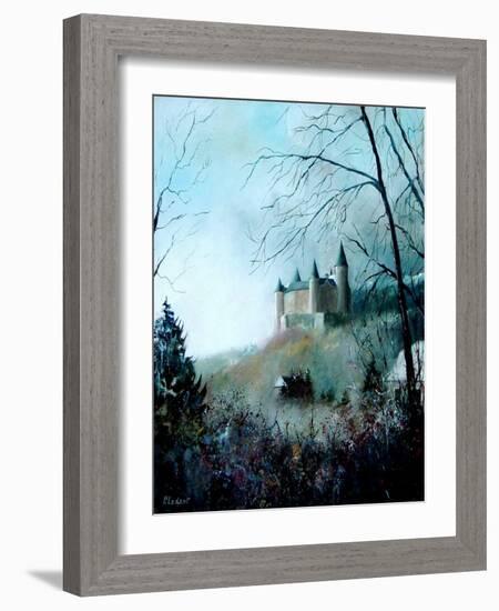 Medieval Castle of Vêves Belgium-Pol Ledent-Framed Art Print