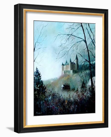 Medieval Castle of Vêves Belgium-Pol Ledent-Framed Art Print