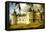 Medieval Castle - Picture In Painting Style-Maugli-l-Framed Stretched Canvas