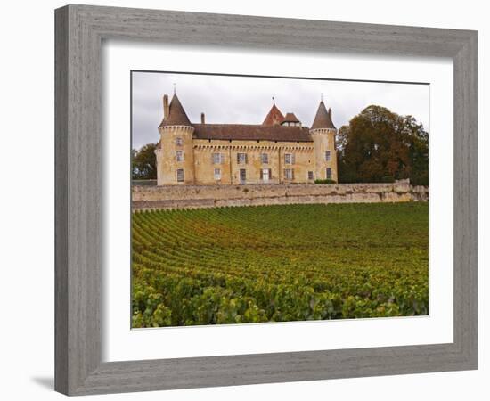 Medieval Chateau De Rully, Cote Chalonnaise, Bourgogne, France-Per Karlsson-Framed Photographic Print