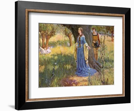 Medieval Couple, Mccaig-Robert McCaig-Framed Photographic Print