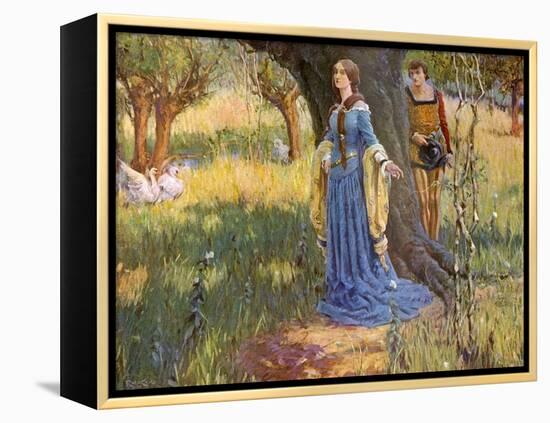 Medieval Couple, Mccaig-Robert McCaig-Framed Premier Image Canvas