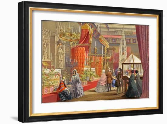 Medieval Court, Plate 40-English-Framed Giclee Print