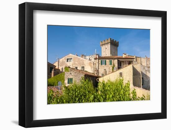 Medieval Fortress, Capalbio, Grosseto Province, Tuscany, Italy-Nico Tondini-Framed Photographic Print