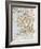 Medieval France Old Map (10th - 14th Century)-marzolino-Framed Art Print