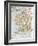 Medieval France Old Map (10th - 14th Century)-marzolino-Framed Art Print