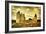 Medieval French Castle - Artistic Toned Picture-Maugli-l-Framed Art Print