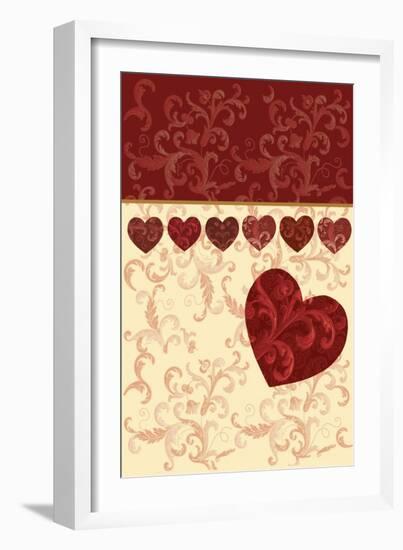 Medieval Hearts 03-Maria Trad-Framed Giclee Print