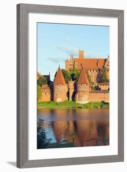 Medieval Malbork Castle-Christian Kober-Framed Photographic Print