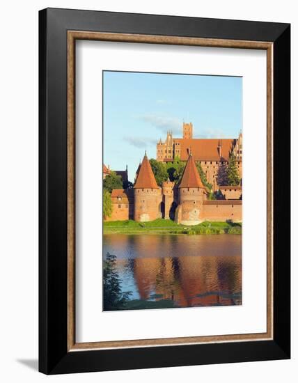 Medieval Malbork Castle-Christian Kober-Framed Photographic Print