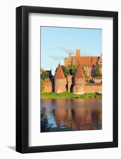 Medieval Malbork Castle-Christian Kober-Framed Photographic Print