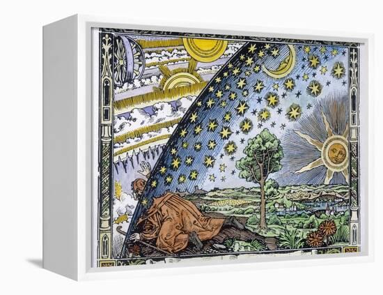 Medieval Missionary Finds a Place Where the Earth Touches Heaven-null-Framed Premier Image Canvas