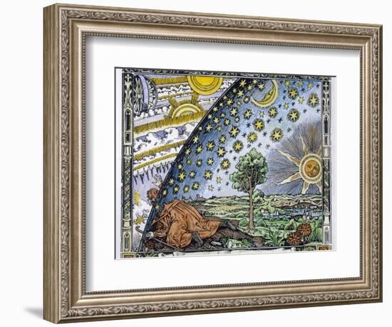 Medieval Missionary Finds a Place Where the Earth Touches Heaven-null-Framed Photographic Print