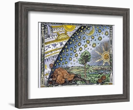 Medieval Missionary Finds a Place Where the Earth Touches Heaven-null-Framed Photographic Print