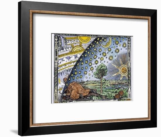 Medieval Missionary Finds a Place Where the Earth Touches Heaven-null-Framed Photographic Print