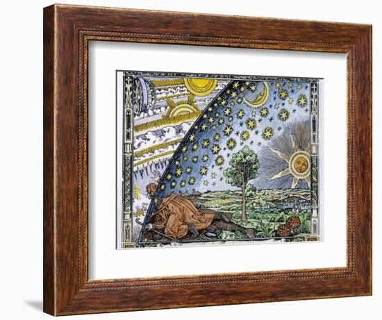 Medieval Missionary Finds a Place Where the Earth Touches Heaven-null-Framed Photographic Print