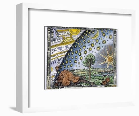 Medieval Missionary Finds a Place Where the Earth Touches Heaven-null-Framed Photographic Print