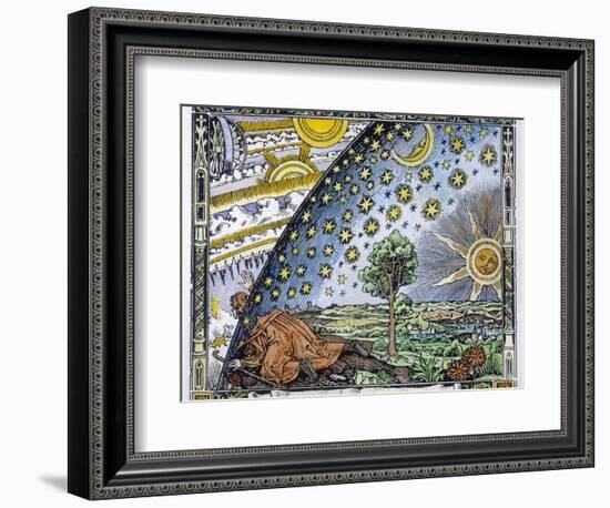 Medieval Missionary Finds a Place Where the Earth Touches Heaven-null-Framed Photographic Print