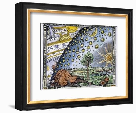 Medieval Missionary Finds a Place Where the Earth Touches Heaven-null-Framed Photographic Print