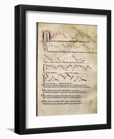 Medieval Music from Aquitaine to Be Danced in a Church-null-Framed Art Print