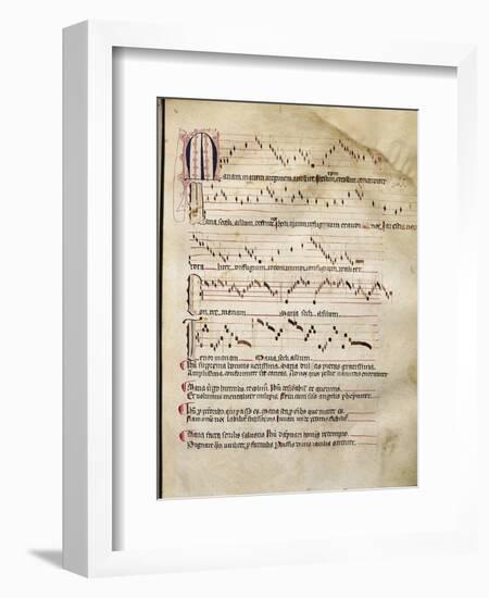 Medieval Music from Aquitaine to Be Danced in a Church-null-Framed Art Print