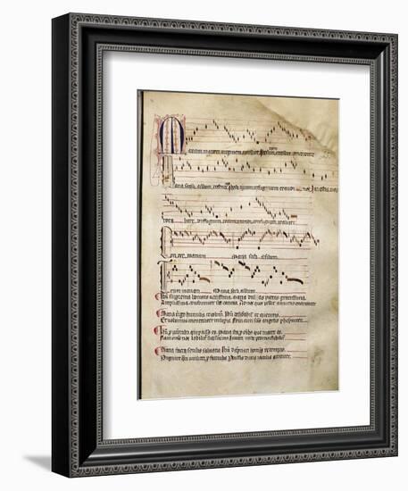 Medieval Music from Aquitaine to Be Danced in a Church-null-Framed Art Print