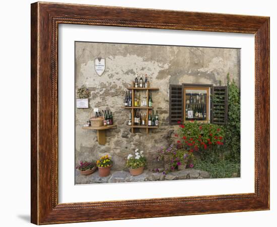 Medieval Old Town of Durnstein, an Icon of the Wachau Area. Austria-Martin Zwick-Framed Photographic Print