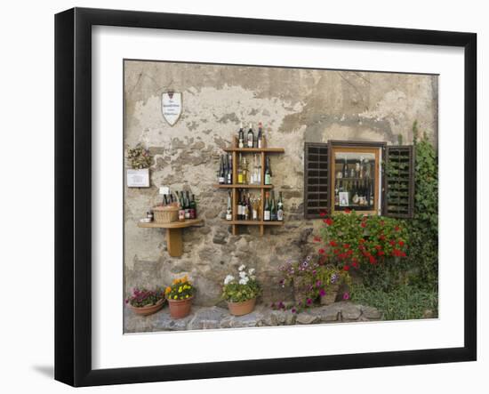 Medieval Old Town of Durnstein, an Icon of the Wachau Area. Austria-Martin Zwick-Framed Photographic Print