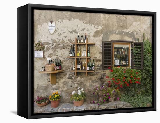 Medieval Old Town of Durnstein, an Icon of the Wachau Area. Austria-Martin Zwick-Framed Premier Image Canvas