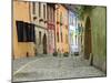 Medieval Old Town, Sighisoara, Transylvania, Romania-Russell Young-Mounted Photographic Print