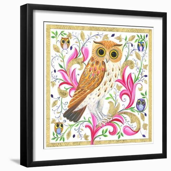 Medieval Owl-Isabelle Brent-Framed Photographic Print