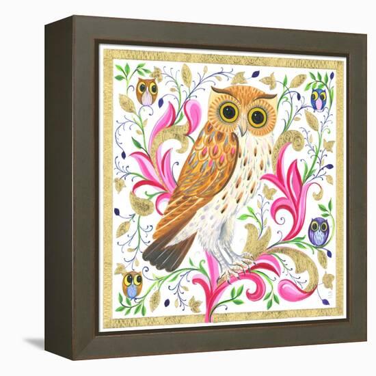 Medieval Owl-Isabelle Brent-Framed Premier Image Canvas