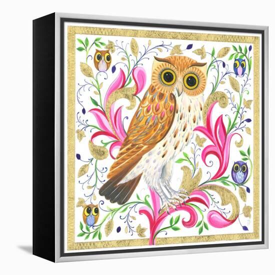 Medieval Owl-Isabelle Brent-Framed Premier Image Canvas