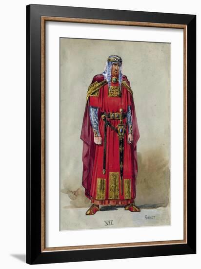 Medieval Prince. Costume Design-Léon Bakst-Framed Giclee Print