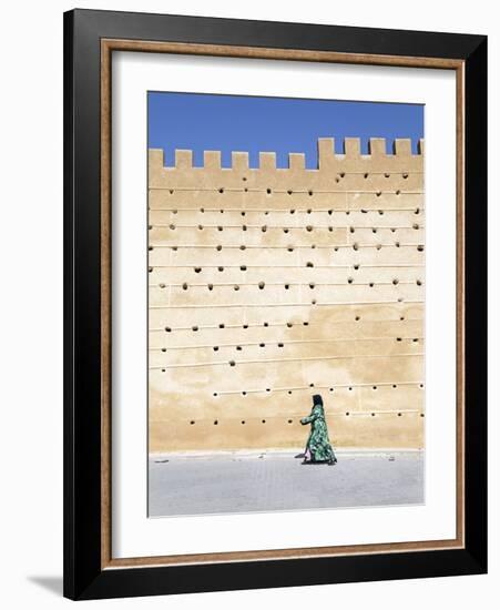 Medieval Ramparts of the Old City, Fes El Bali, Fes, Morocco, North Africa-Gavin Hellier-Framed Photographic Print