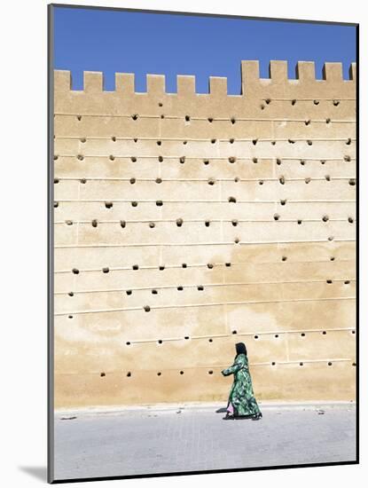 Medieval Ramparts of the Old City, Fes El Bali, Fes, Morocco, North Africa-Gavin Hellier-Mounted Photographic Print