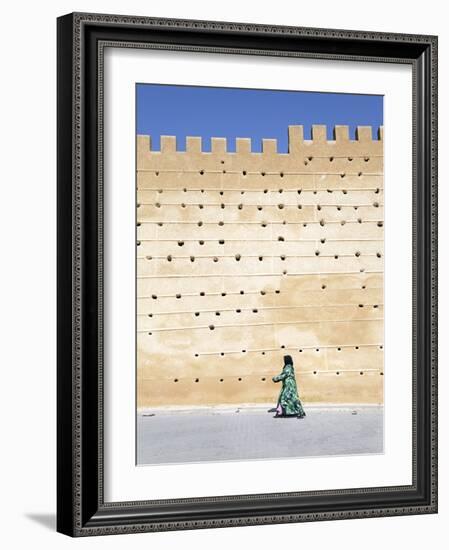 Medieval Ramparts of the Old City, Fes El Bali, Fes, Morocco, North Africa-Gavin Hellier-Framed Photographic Print